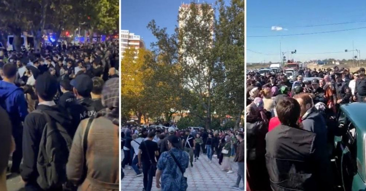 Në të gjithë Rusinë, kaos për shkak të mobilizimit, protestuesit po luftojnë me policinë