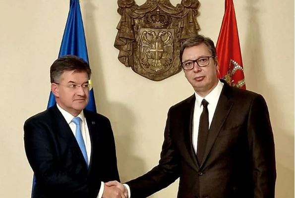 Lajçak i prerë pas takimit me Vuçiç’in: Dhuna në terren të shmanget, të gjitha marrëveshjet të zbatohen