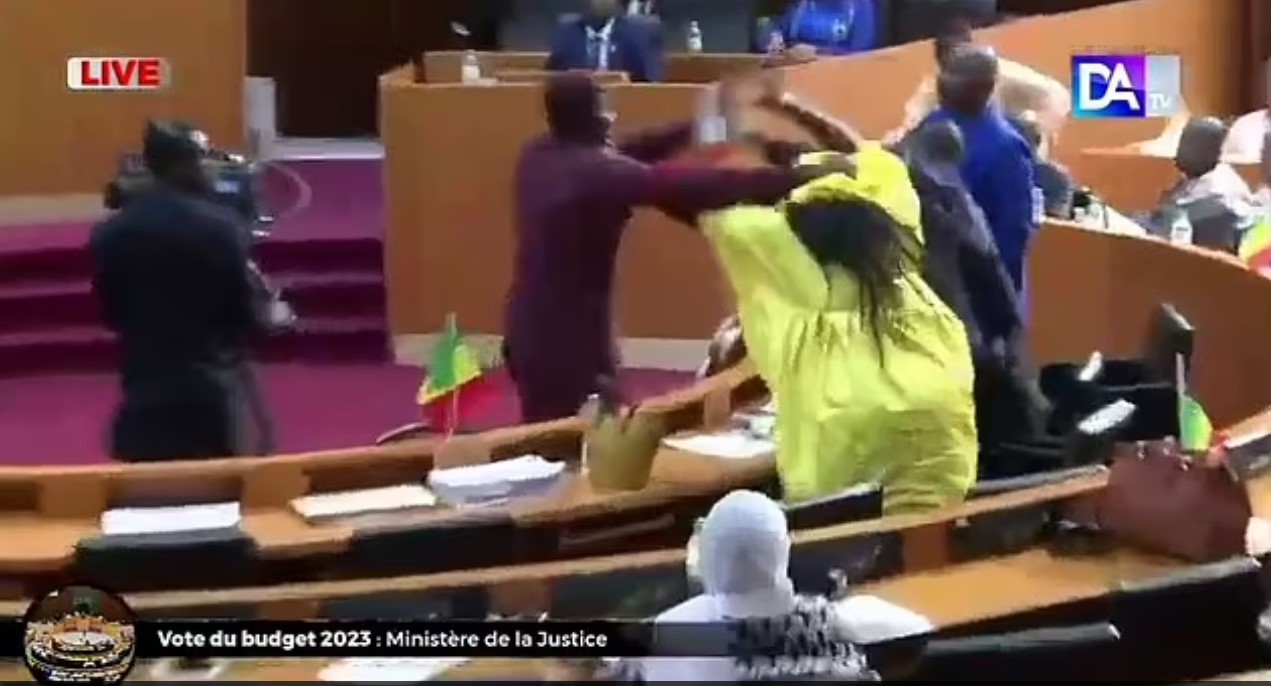 Grushte e karrige në parlament, burra, gra rrihen për buxhetin