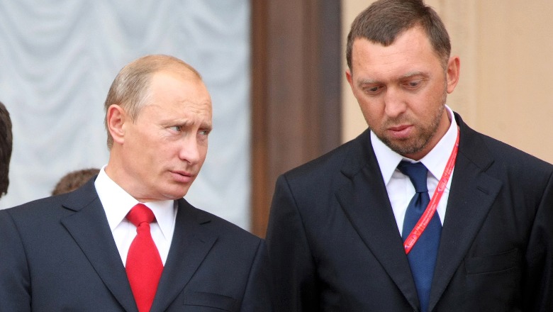 Vladimir Putin dhe Oleg Deripaska