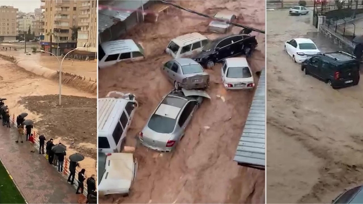 VIDEO: Pamje të reja të përmbytjeve që goditën Turqinë