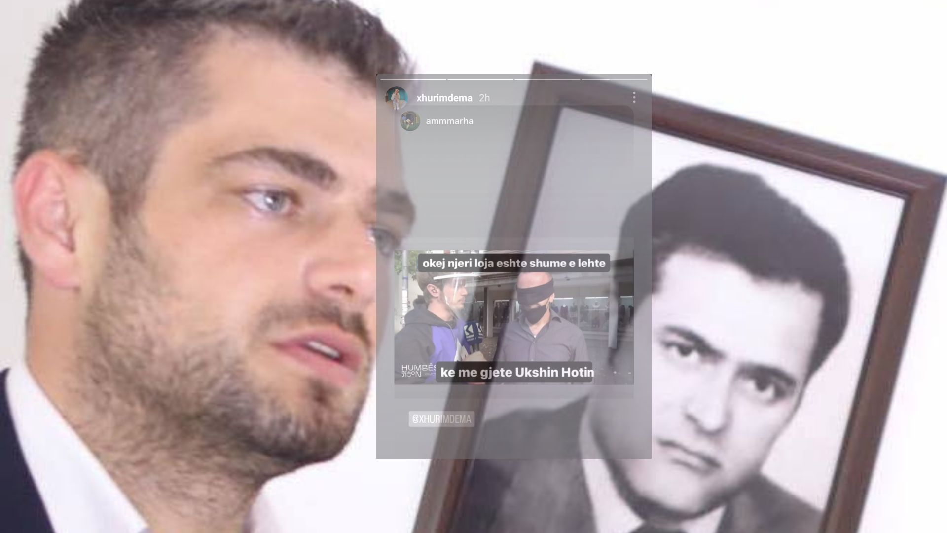 “Humor i poshtër, Idiotësi” – Andin Hoti reagon pas talljeve në rrjet me zhdukjen e Ukshin Hotit