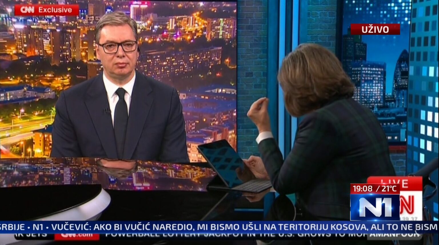 Vuçiq gënjen në CNN për aktet terroriste në Kosovë: Serbia është e fundit që do incidente