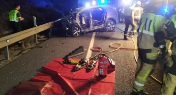 Aksident tragjik! Po tentonin të arratiseshin nga policia, por përplasen me makinën e uniformave blu, vdesin tre shqiptarët në Spanjë